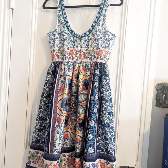 Champagne & Strawberry Dress, White/Multicolored, Small (Modcloth) - Picture 2 of 3